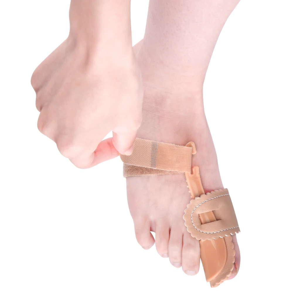1Pcs Hallux Valgus Splint Correction Bicyclic Bunion Thumb Orthopedic Bone Big Toe Separator Finger Pedicure Foot Care Tool