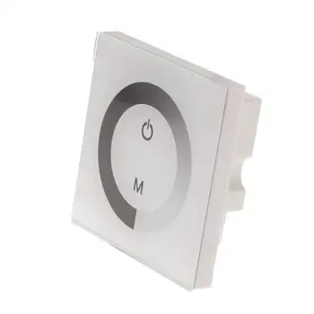 

Press wall-mounted LED RGB strip controller to control 12V-24V switch dimmer