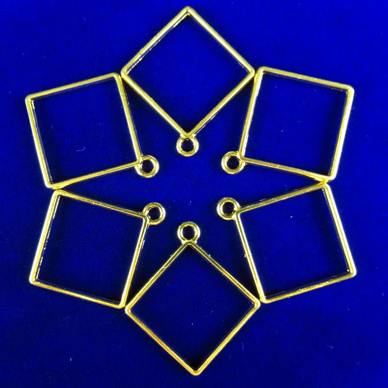 36x27x2mm 12 шт. тибетские золотые выдолбленные бусины-подвески смешанной формы для сережек или ожерелий выберите нужную вам форму(10 видов формы - Окраска металла: 36x27x2mm
