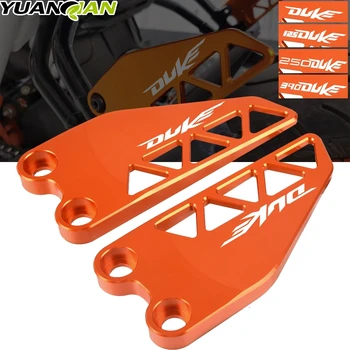 

FOR KTM DUKE 125 250 390 2017 2018 2019 Motorcycle Aluminum Accessories Rear Heel Protective Cover Guard Foot Flank With Logo