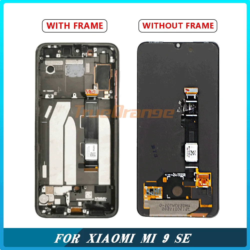 

100% Original 5.97" Amoled LCD For xiaomi Mi 9 SE LCD Display for Mi9 se Touch Screen Digitizer Assembly with fingerprint