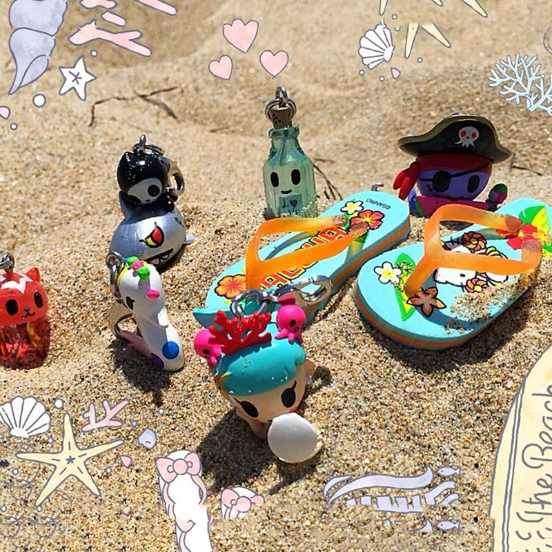 Оригинальная морская серия Tokidoki подвесная глухая коробка симпатичная цепочка