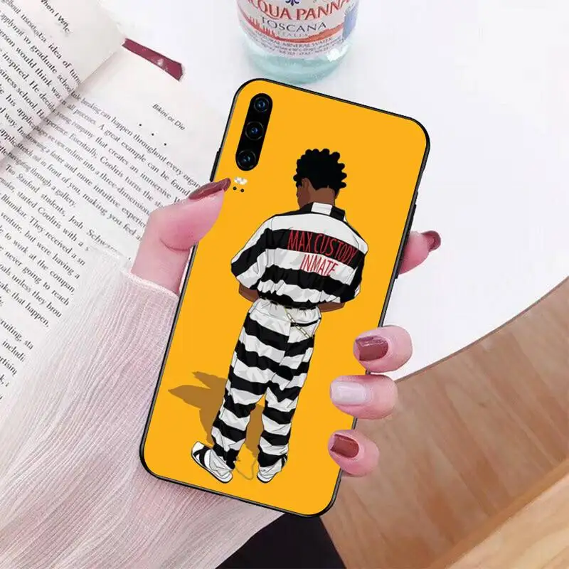 CUTEWANAN Kodak Black Rapper TPU Soft Silicone Phone Case Cover for Huawei Honor 20 10 9 8 8x 8c 9x 7c 7a Lite view pro