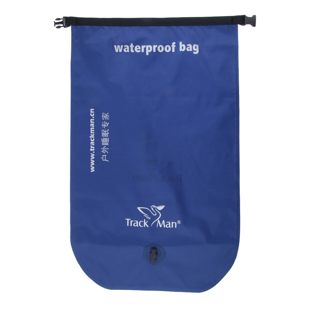 18L Camping Collapsible Water Bucket Waterproof Bag Barrel Pail