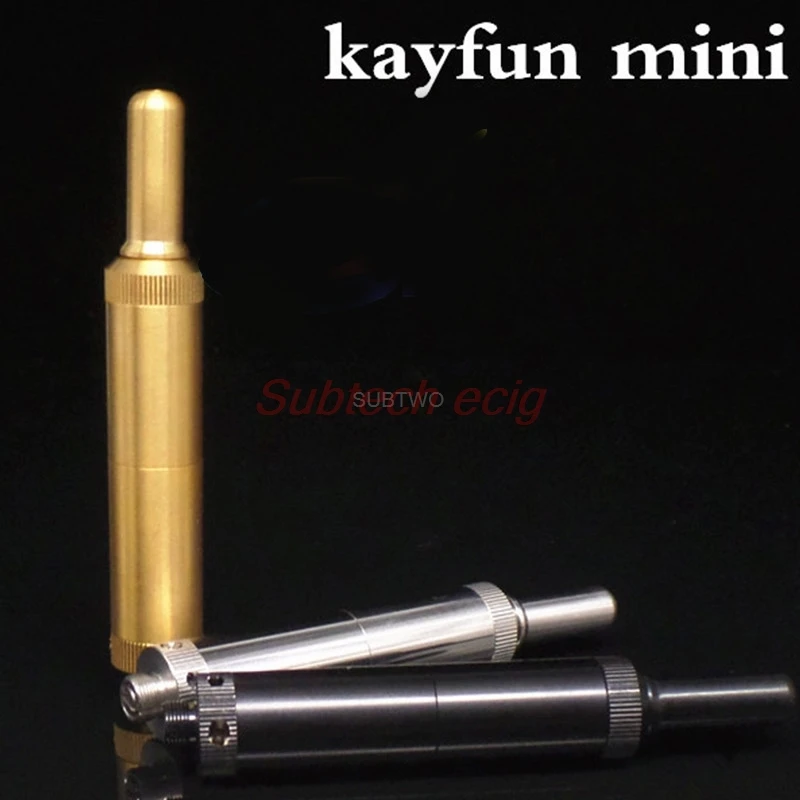 Kayfun mini v2.1 RTA бак 14 мм 316 SS контроль воздушного потока перестраиваемый распылитель