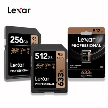 100% Original!!! Lexar PROFESSIONAL 512GB 256GB SD SDXC Card 95M/s U3 V30 Class 10 633X Memory Card for Digital SLR/HD camera
100% Original!!! Lexar PROFESSIONAL 512GB 256GB SD SDXC Card 95M/s U3 V30 Class 10 633X Memory Card for Digital SLR/HD camera