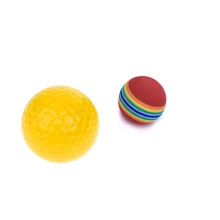 2 шт. губка/EVA мяч для гольфа, спортивные мячи для гольфа, мягкие шарики, набор для тренировок