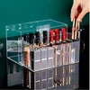 Drawer Lipstick Storage Box Dressing Table Lip Gloss Multi Compartments Makeup Organizer Shelf Luxury Cosmetics Organiser 5