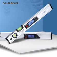 Digital Protractor Inclinometer Angle Gauge Finder electronic Level Horizontal Ruler slope test Ruler DIY tools 400mm