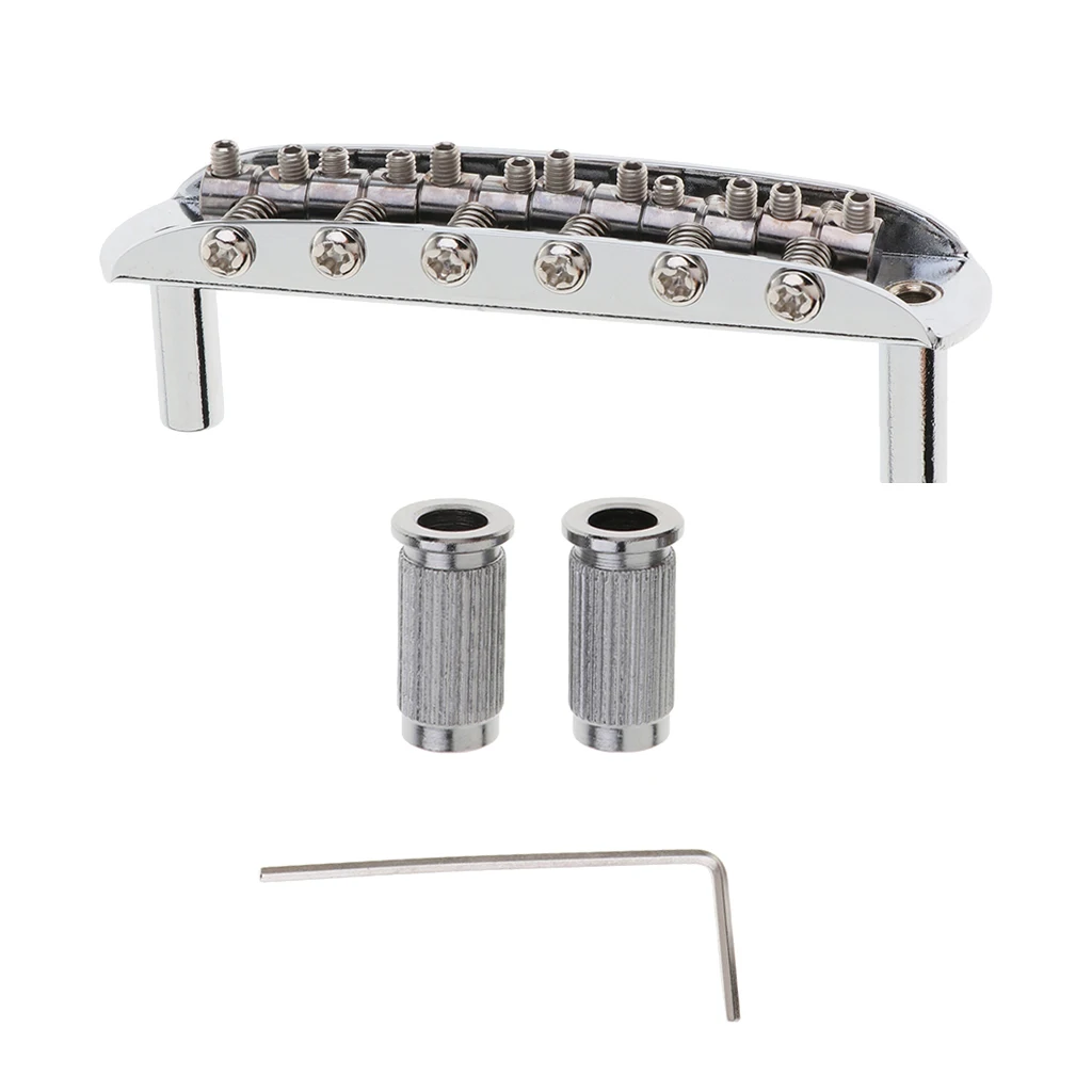 Guitar Saddle Bridge Zinc Alloy for Mustang Jaguar Jazzmaster Guitar