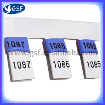 

Number rubber bird leg bands racing pigeon rings