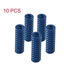  10Pcs 3D Printer Motherboard Compression Springs OD 10mm 25mm for Creality CR-10 10S S4 Ender 3 Heatbed Springs Bottom Connect 
