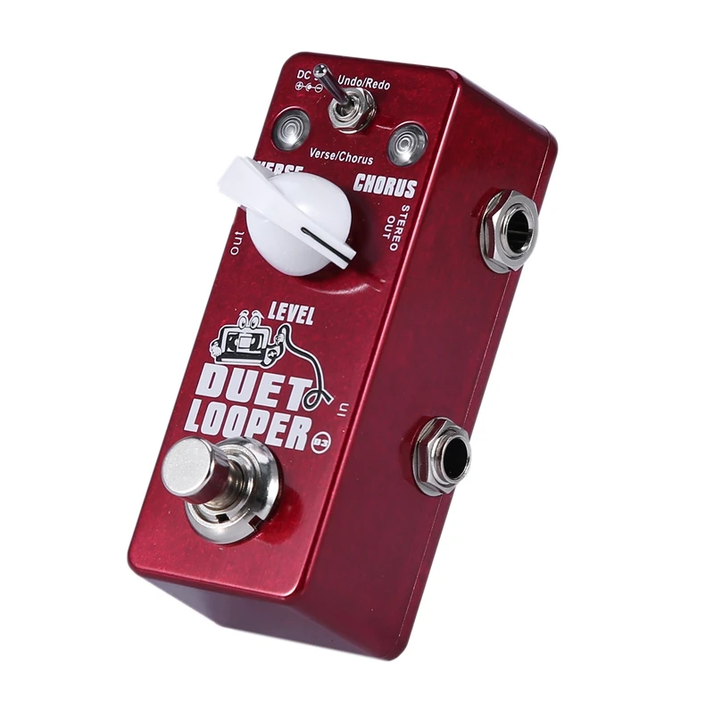 Xvive D3 гитарная педаль Looper Dual Stereo Looper Гитарные эффекты Педали полностью металлический корпус для гитары Запчасти и аксессуары