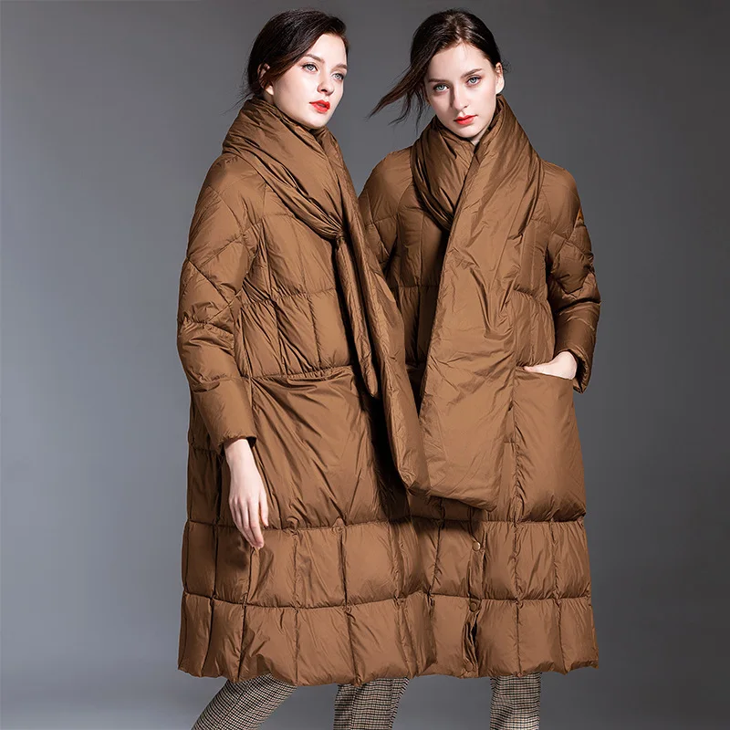 oversize A Down jacket female 2022 winter Jacket women down jackets