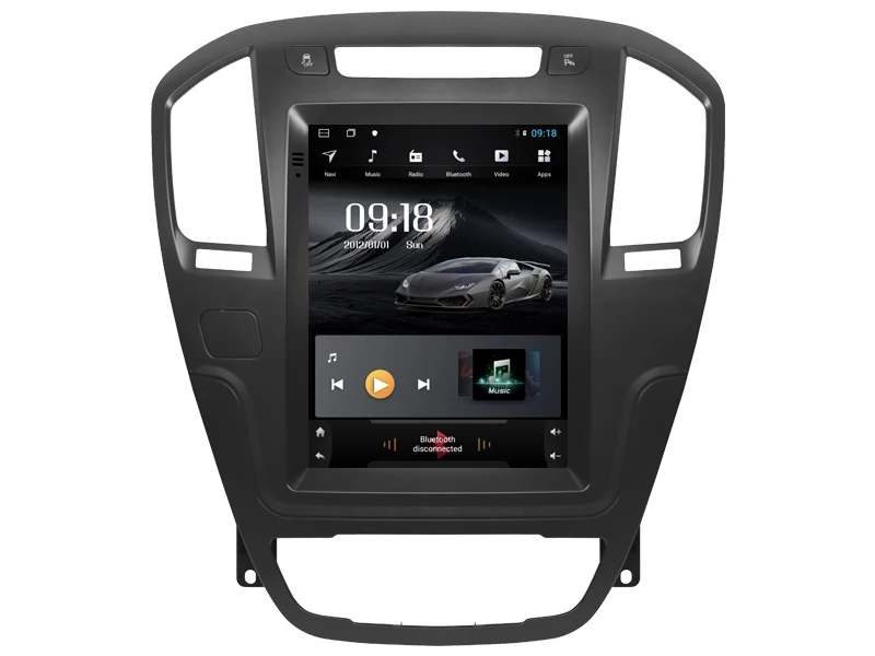 AVGOTOP Android 8,1 Tesla вертикальный экран автомобиля Gps 2din для 2008-2011 OPEL INSIGNIA 4+ 64 Гб встроенная карта