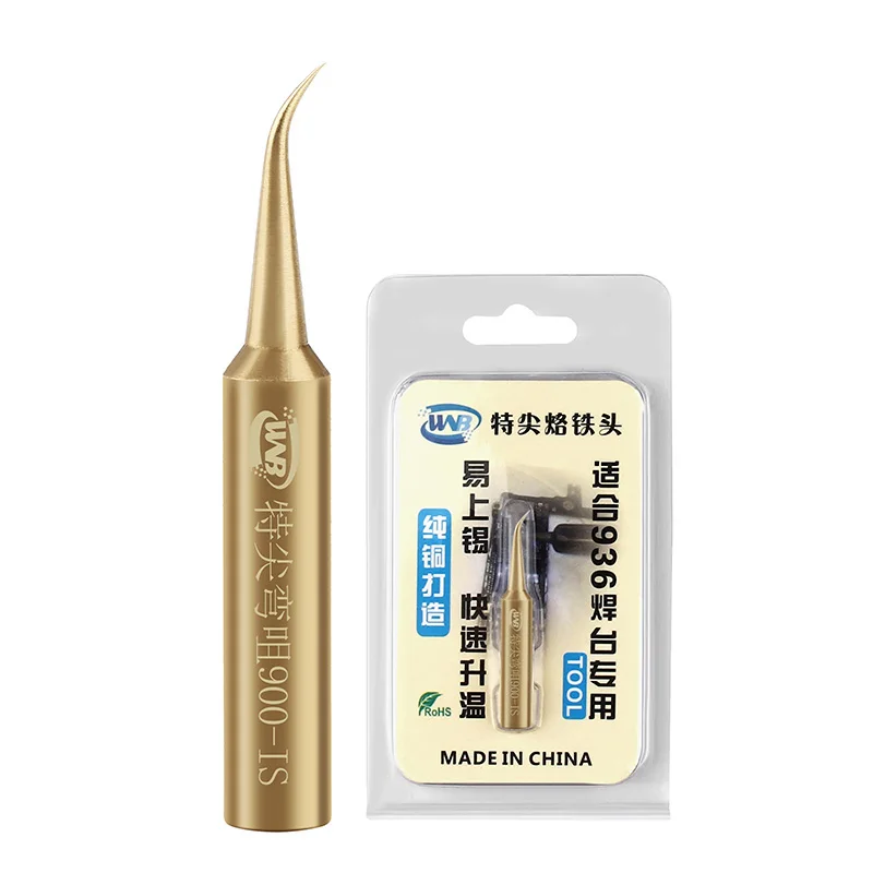 soldering tip IS 900M-T-I/бескислородный медный паяльник Наплавка режущей кромки инструмента Sting для 936/937 паяльной станции с постоянной температурой - Цвет: soldering tip IS