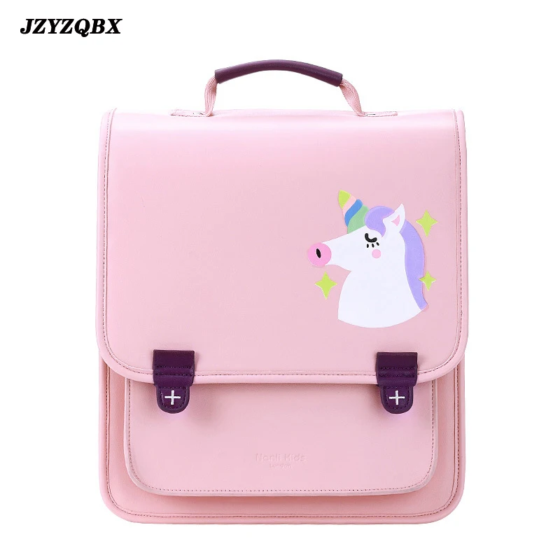 JZYZQBX мультфильм животных школьная Детская сумка-рюкзак mochila escolar школьный рюкзак