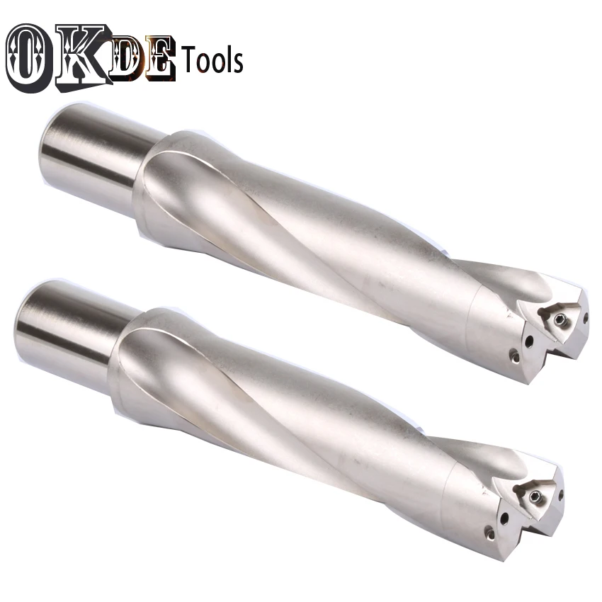 high quality 3D 40.5mm- 59.5mm shallow Power WCMX insert indexable drills WC U drills triangle coolant drilling