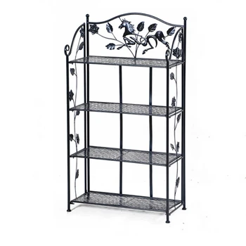 

Wrought Iron Creative Fashion Shoe Rack Shelf Multilayer Sitting Room Furniture Decorative Frame Against The Wall