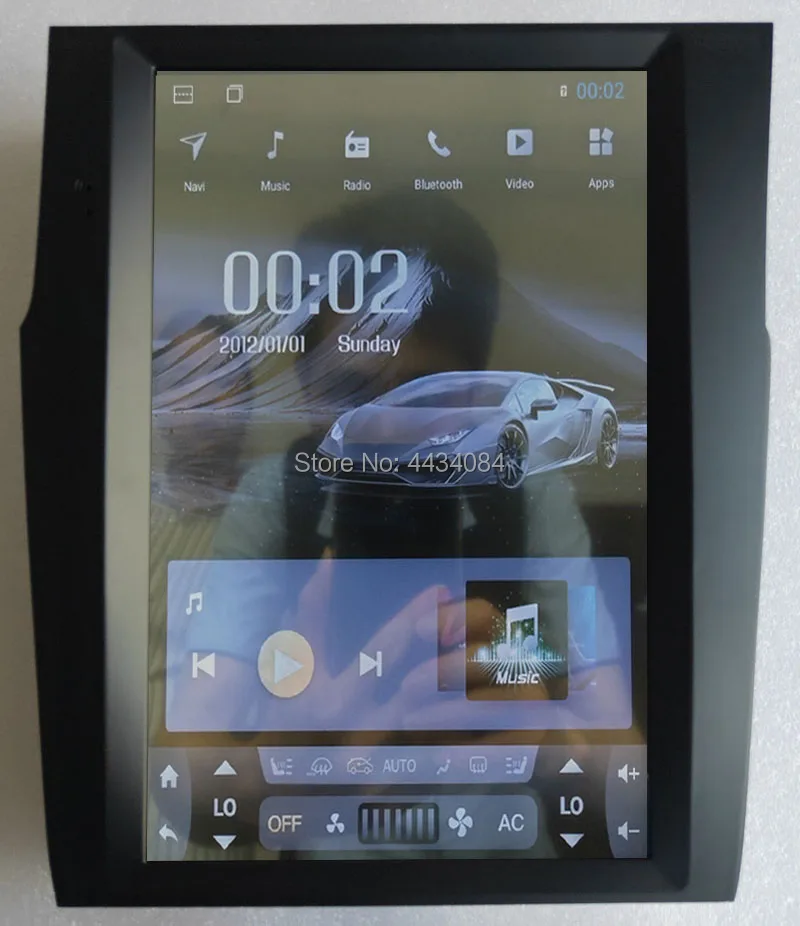 Ouchuangbo 12,1 дюймов Автомобильный стерео радио GPS nav для Citroen C4L Поддержка 8 ядер wifi USB android 8,1 OS 4+ 64