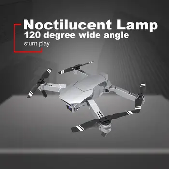 

E68 Four Axis Uav Fixed Height Folding Drone Plastic 2Mp Aerial Photography Remote Control Aircraft 1pcs