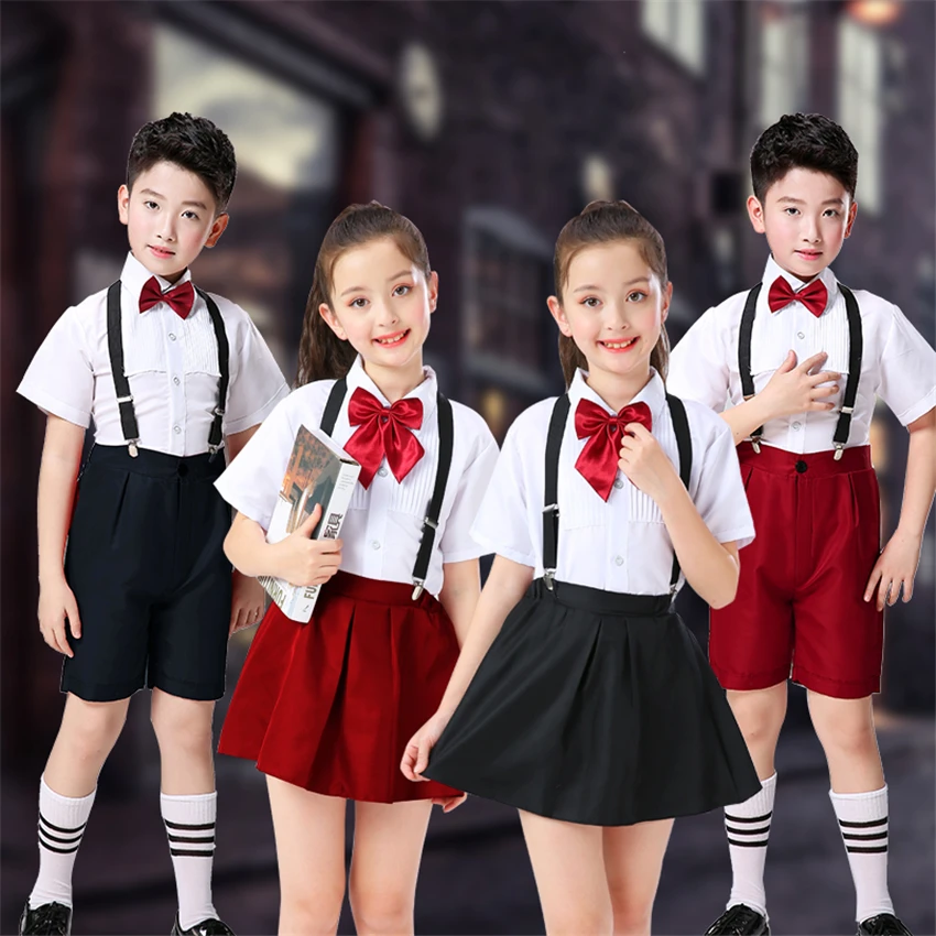 7 видов стилей, японская школьная форма для девочек, Студенческая юбка, JK, японский класс колледжа, хор, сценическая одежда, 100-160 см