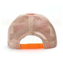 Промытый вышитый сетчатый головной убор уличная одежда с регулируемой застежкой сзади американский президент предвыборная шапка