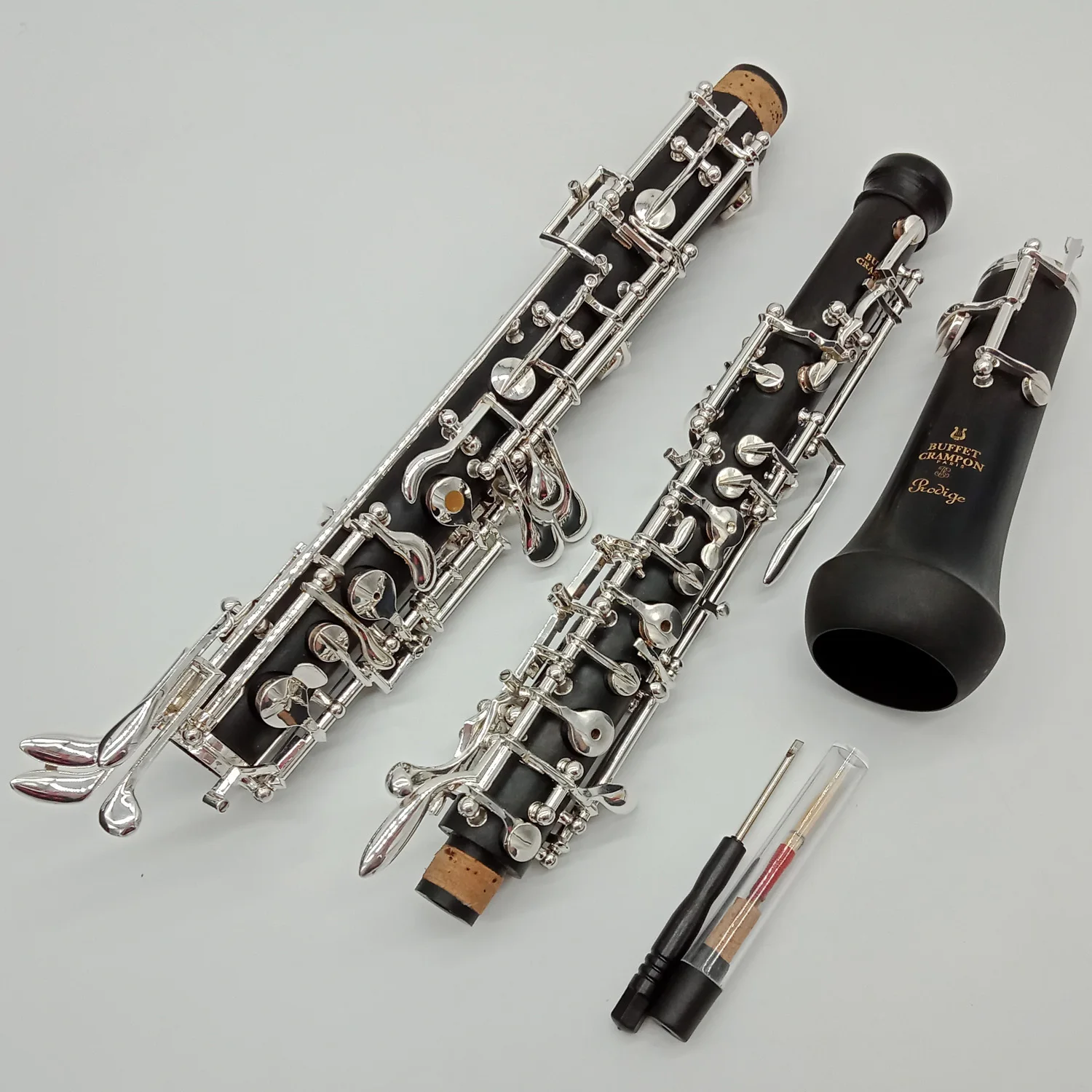 De Xin Oboe PRODIGE Professional Bakelite Student Oboe C Key Musical Instruments With Case Reeds Accessories