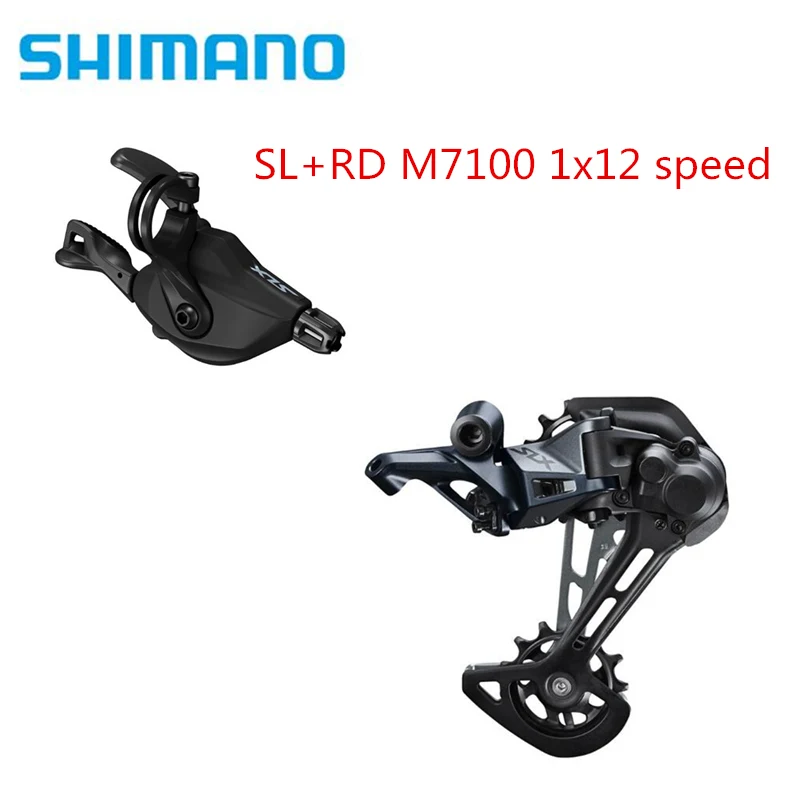 SHIMANO SLX SL-M7100+ RD-M7100 M7120 12S набор групп горного велосипеда 1x12S M7100 задний переключатель m7100 рычаг переключения передач