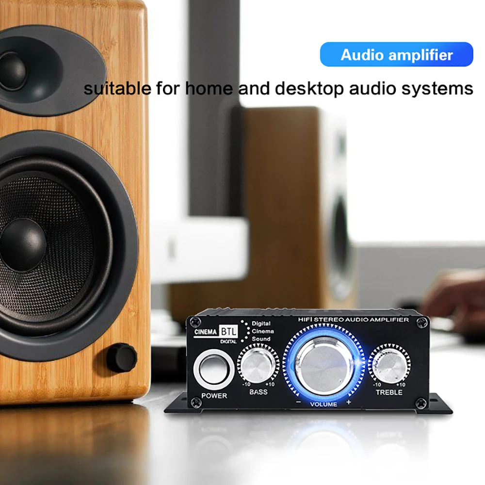Audio Stereo Equalizer Amp 