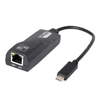 

Network Adapter Type-C (Usb-C) To Rj45 Gigabit Ethernet Adapter 100/1000M Lan Network Adapter For Apple