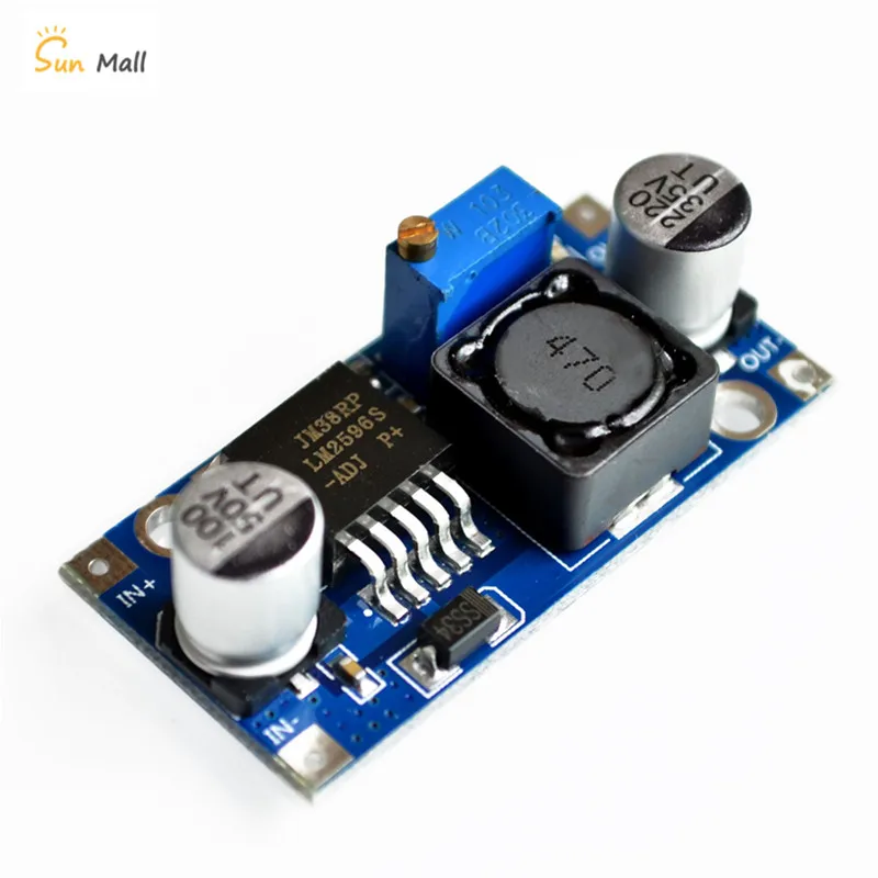 

LM2596S DC-DC step-down power supply module 3A adjustable step-down module voltage stabilizer ultra LM2576