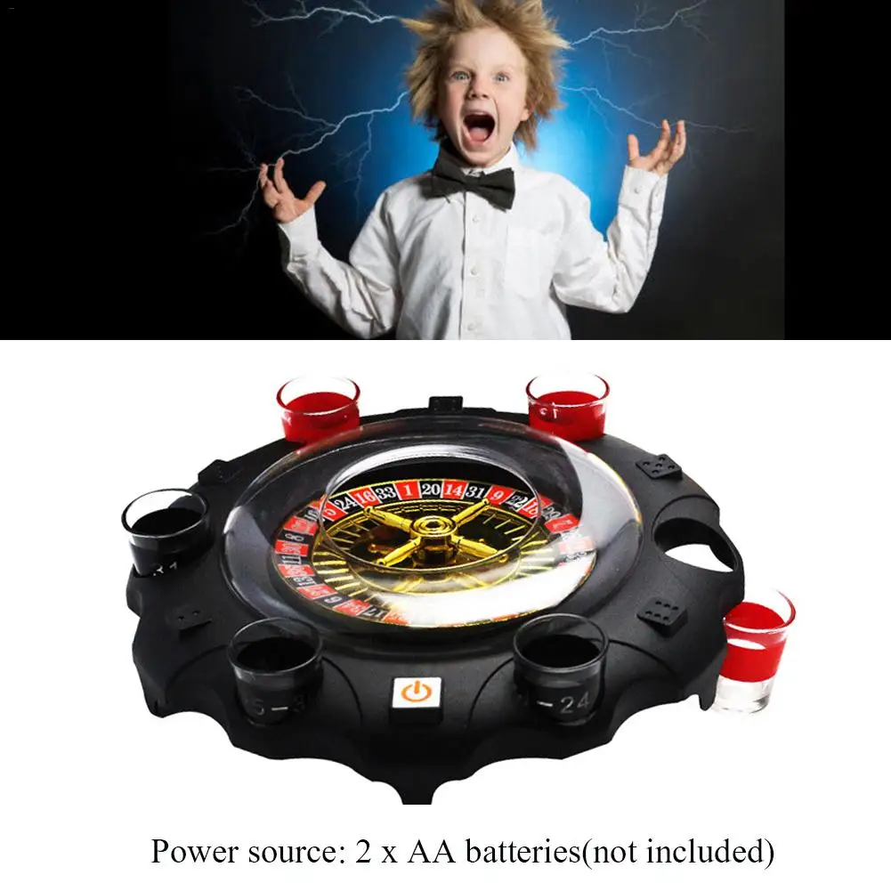 Lucky Turntable русский электронный комплект Электронная водяная лампа лотерея Питьевая игра KTV бар ночной клуб реквизит винный набор