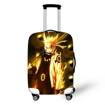 

18-32 Inch Naruto Uzumaki Luggage Cover Travel Accessories Trolley Case Baggage Protective Covers Anti-Dust Suitcase Cover