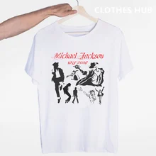 Футболка с круглым вырезом и короткими рукавами в стиле ретро, с изображением Майкла Джексона, MJ OLODUM, летняя повседневная модная футболка унисекс для мужчин и женщин