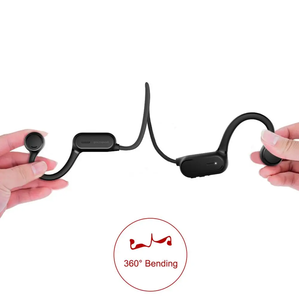 Спортивная bluetooth-гарнитура костной проводимости беспроводные гарнитуры для OPENEAR Solo модель водонепроницаемый 6D стерео Bluetooth наушники