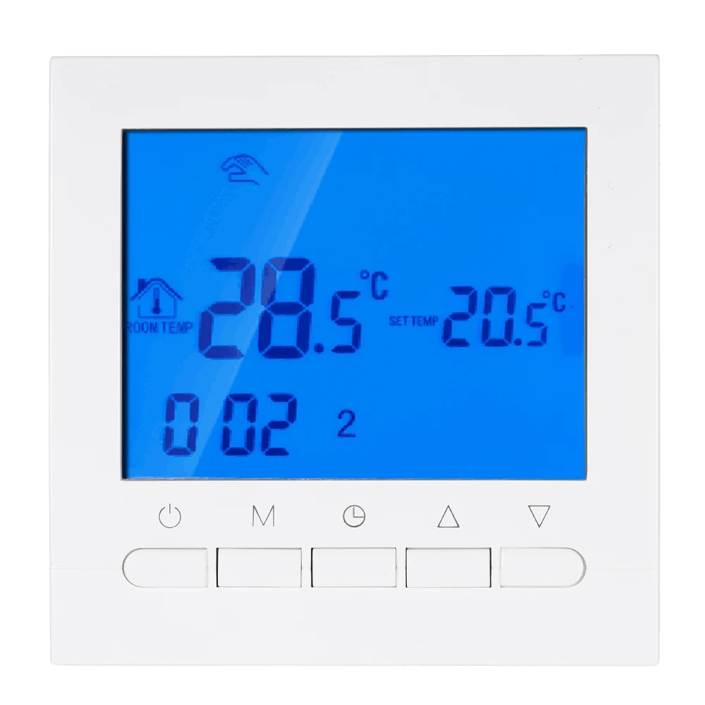 Программируемый термостат с функцией Wi-Fi Электрический нагревательный термостат wifi контроллер температуры с ЖК-дисплеем