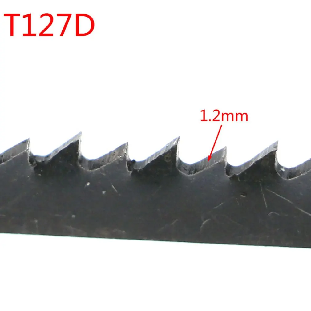 T127D 5pcs/set HCS T-shank Saw Kit Blade Wood plastics Plywood Cutting for Jigsaw