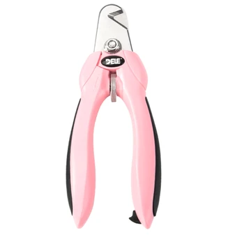 

Dog & Cat Pet Nail Clippers Avoid Excessive Cutting Professional Grooming Tools for Large and Small Dogs-Pink