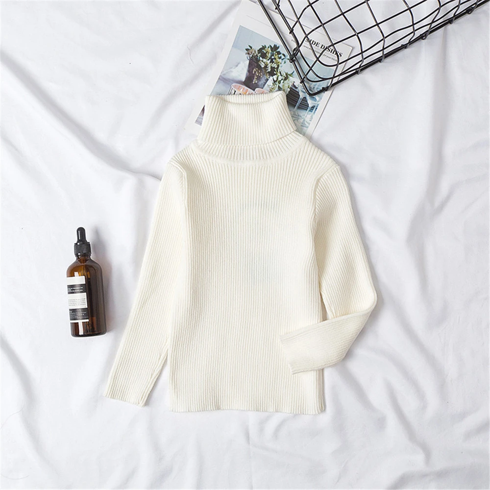 

Cotton Family Matching Sweaters Autumn Long Sleeve Warm Solid Color Knitting Pullover Mother Daughter Sweater Clothes Outfit