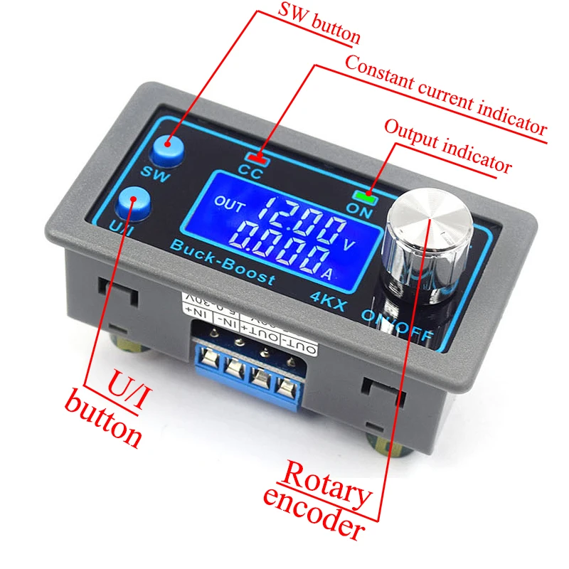 alimentacao dc dc cc cv 05 30v 4a 5v 6v 12v 24v zk 4kx 04