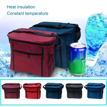 

Newly Picnic Cool Bag Waterproof Foldable Insulated Lunch Bag Cooler Ice Bag for Camping Gym Travel Picnic TE889