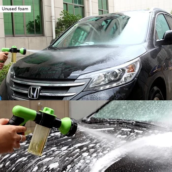 

Car Washing Foam Green Water Gun Car Washer Portable Durable High Pressure Cleaner Washing Nozzle Spray Garden Watering
