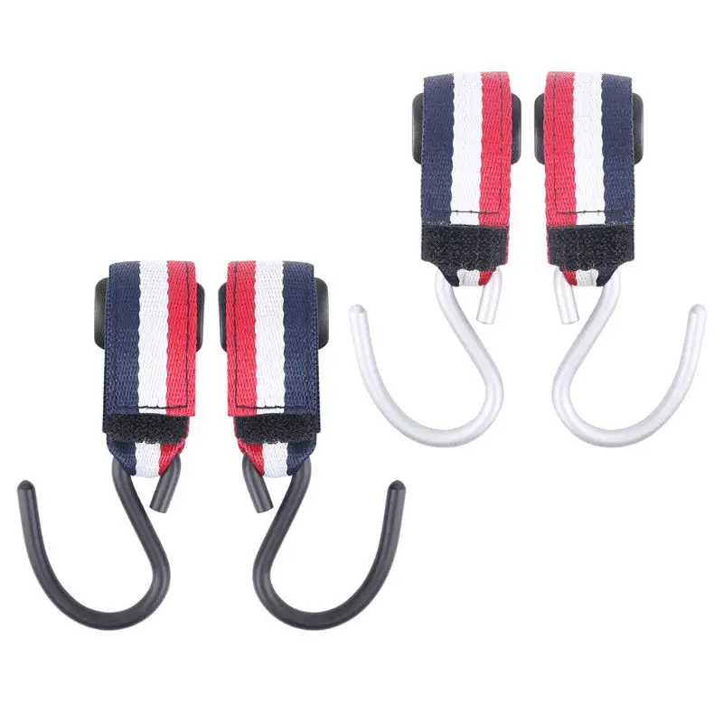 

2 Pcs/Set Baby Buggy Stroller Hooks Pushchair Carriage Bag Hanger Clip Organizer