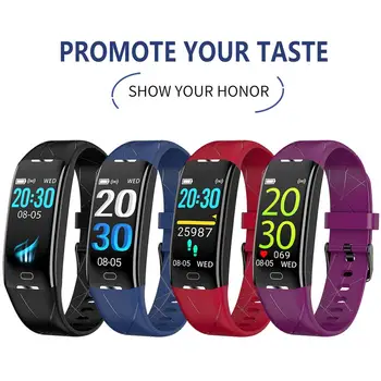 

Smart Watch Sports Fitness Activity Heart Rate Tracker Blood Pressure wristband IP68 Waterproof band Pedometer for IOS Android