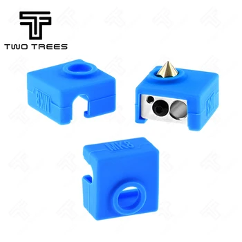 

1-5Pcs 3D MK8 Protective Silicone Sock Cover Case fheating block Case for 3D Printer Extruder High temperature resistance