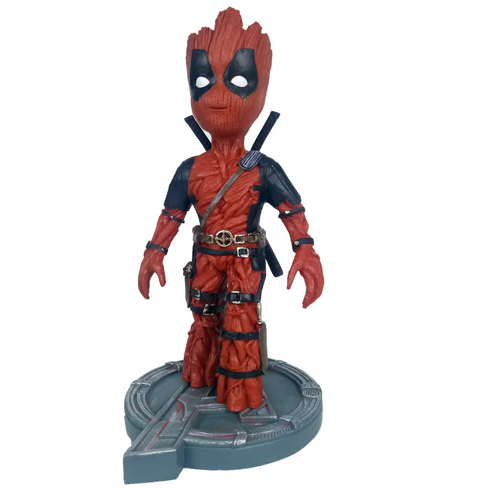Galaxy Guard Groot Garage Kit Groot Shuren Deadpool 2 Marvel Мстители аниме Garage Kit Модель