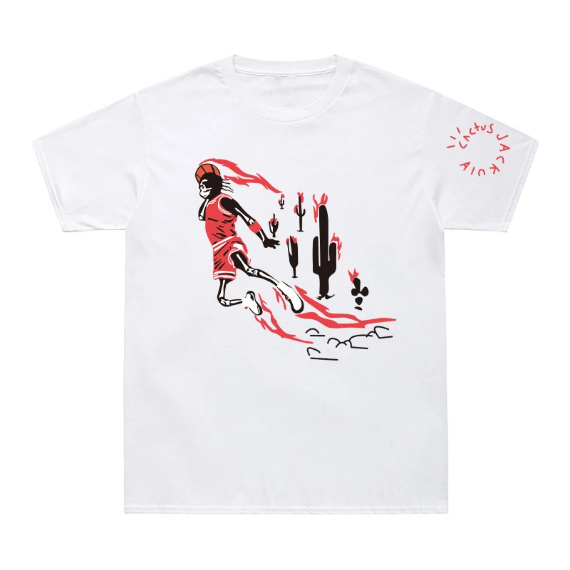 t shirt jordan x travis scott