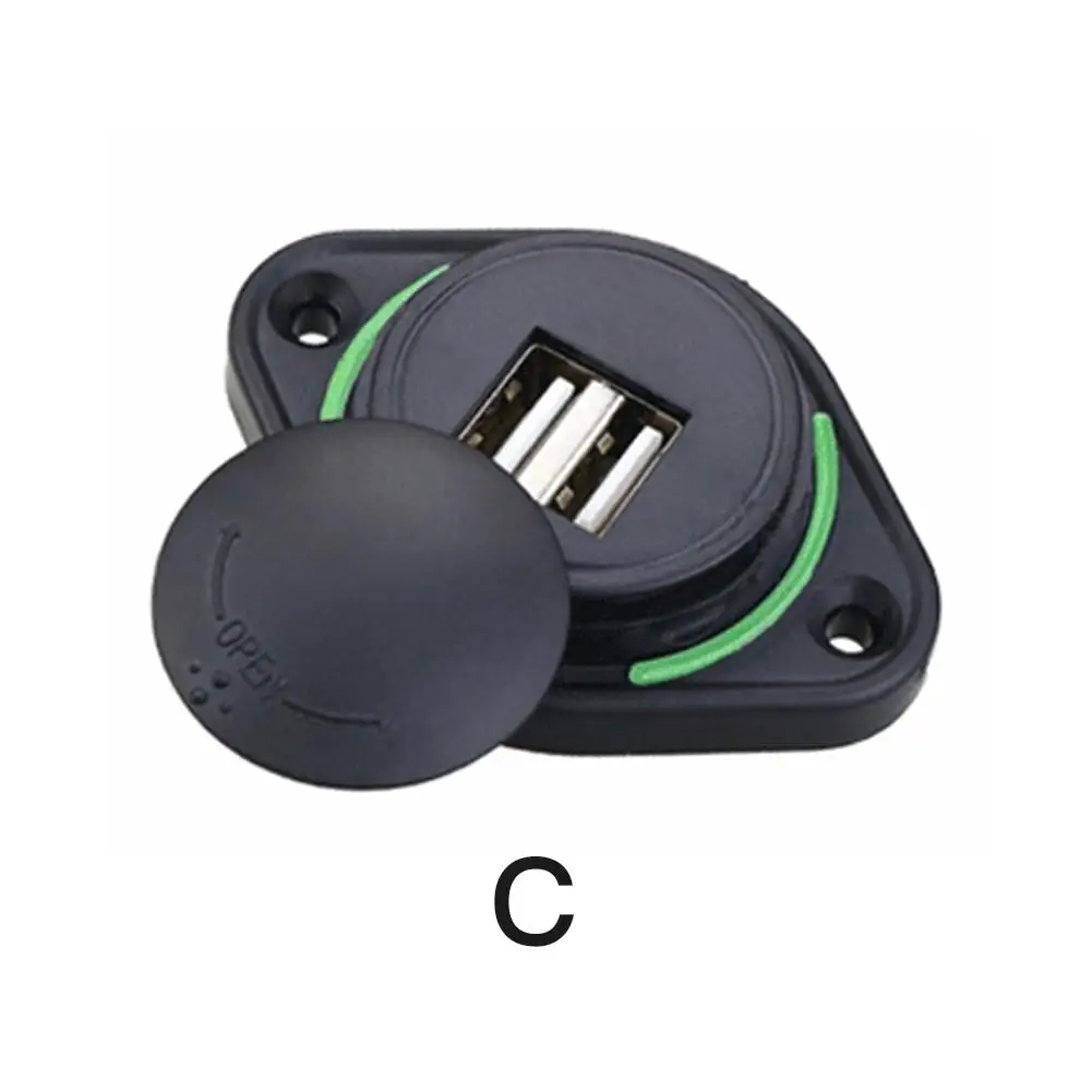 Автомобильное зарядное устройство с двумя USB-портами а 12-24 В | Автомобили и