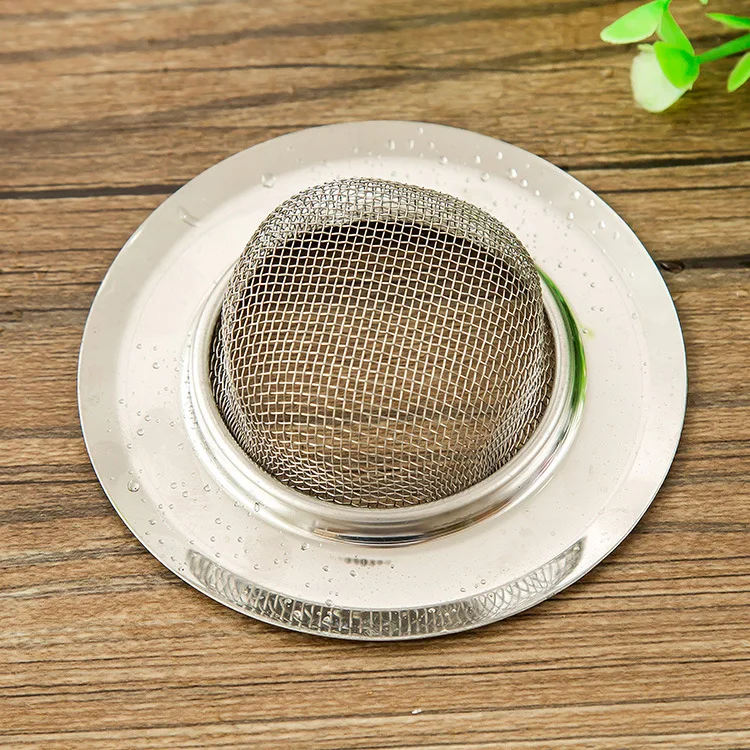 M1 cm/9cm/11cm Stainless Steel Sink Strainer Shower Sewer Outfall Anti-blocking Floor Drain Hair Stopper Catcher Kitchen Accessorie - Color: M1